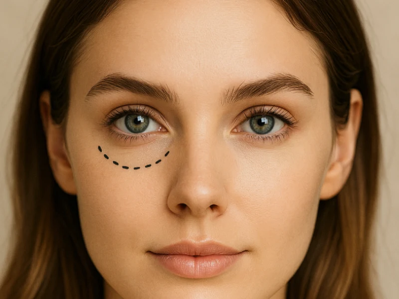 بلفاروپلاستی پلک پایین